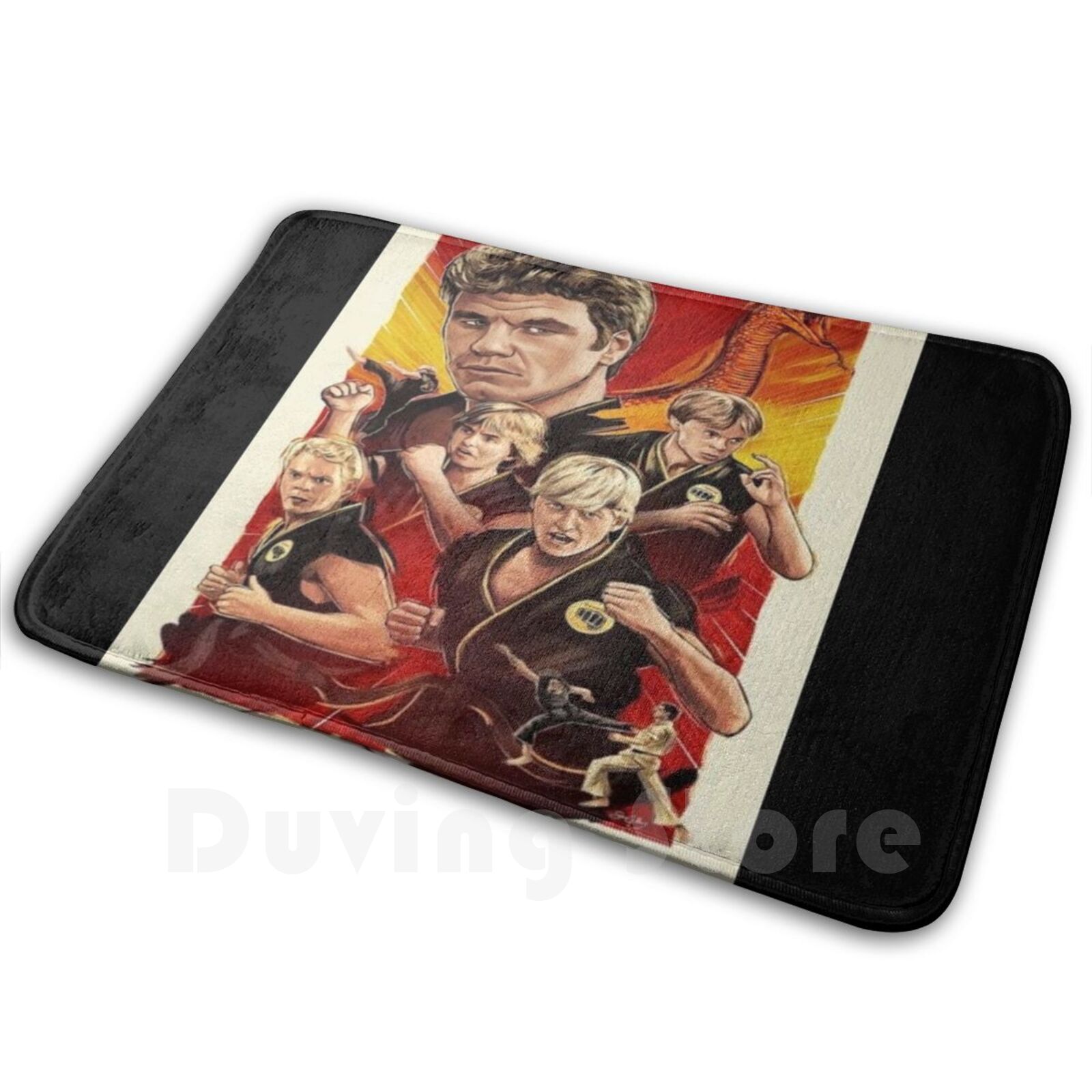 80s Martial Arts Movie Carpet  - Kids Outdoor Floor Cushions review and price