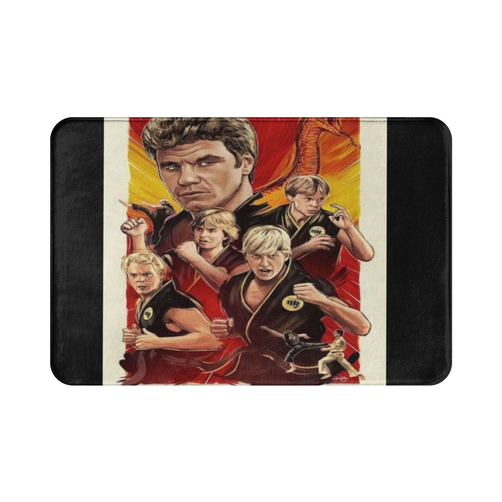 80s Martial Arts Movie Carpet  - Kids Outdoor Floor Cushions review and price