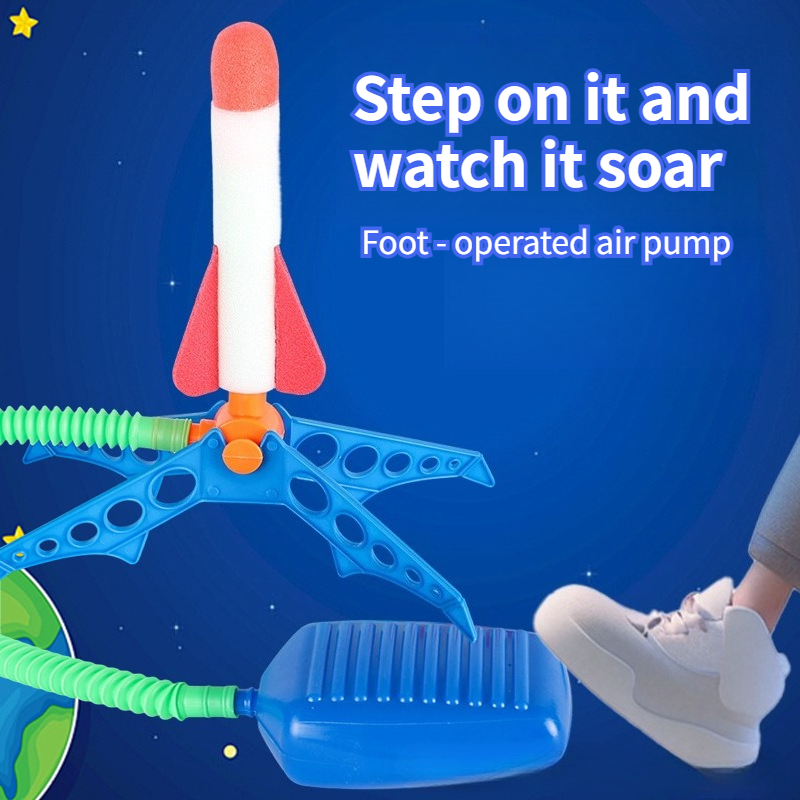 Kids Outdoor Rocket Foot Pump  - Kids Outdoor Jumpsuit review and price