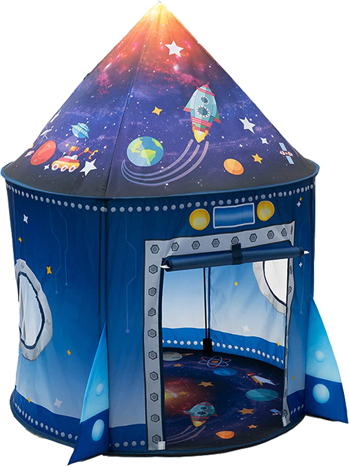 Rocket Ship Kids Tent Pop Up P - Kids Outdoor Tunnel review and price