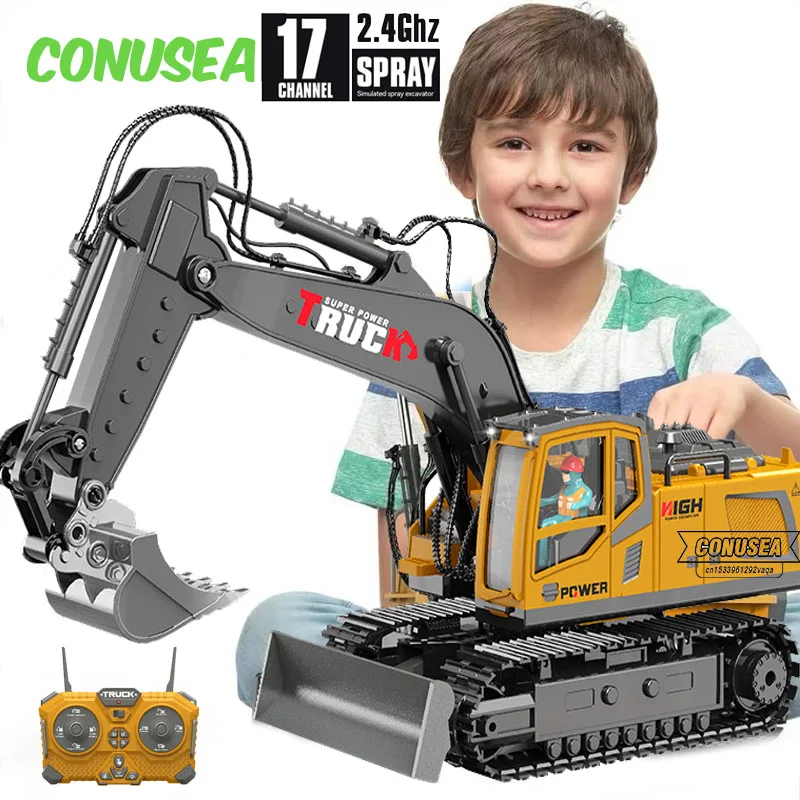 12/15/17CH Rc Excavator Alloy  - Kids Outdoor Digger review and price