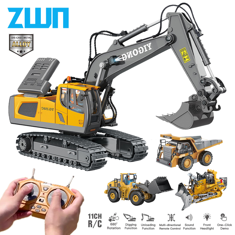 ZWN 2.4G Remote Control Excava - Kids Outdoor Digger review and price