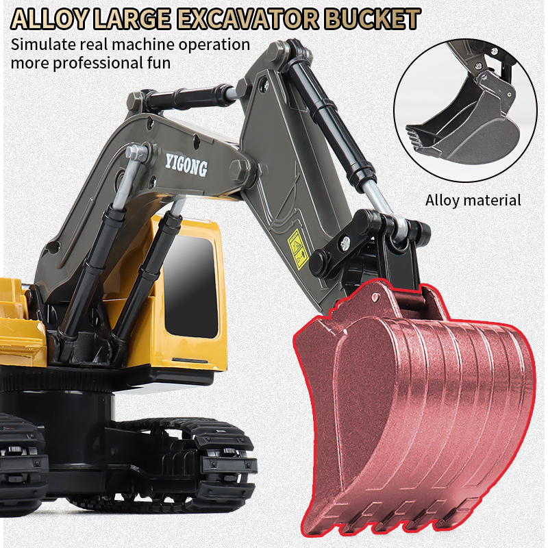ZWN 2.4G Remote Control Excava - Kids Outdoor Digger review and price
