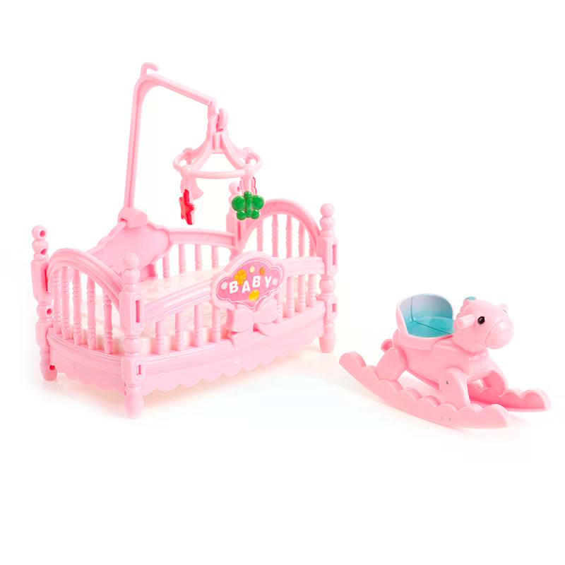 Miniature Crib Wooden Horse Se - Kids Outdoor Chair And Table review and price
