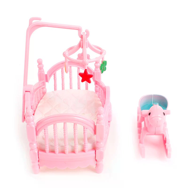 Miniature Crib Wooden Horse Se - Kids Outdoor Chair And Table review and price
