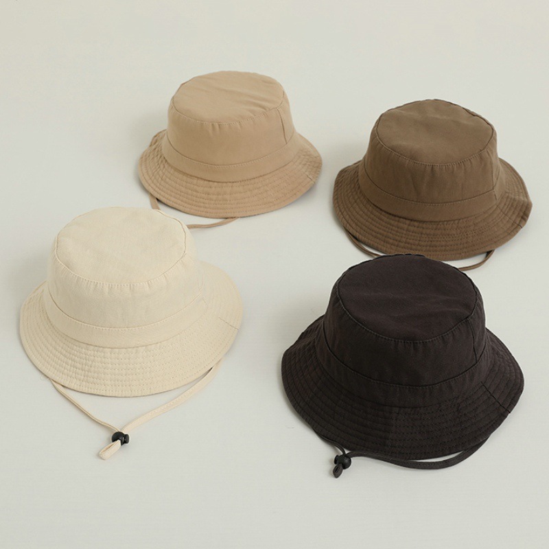 Solid Color Kids Bucket Hat Fa - Kids Outdoor Hat review and price