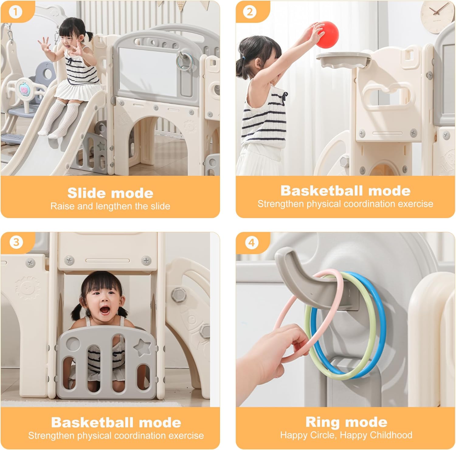 Toddler Slide Set 12 in 1, Kid - Kids Outdoor Climber review and price