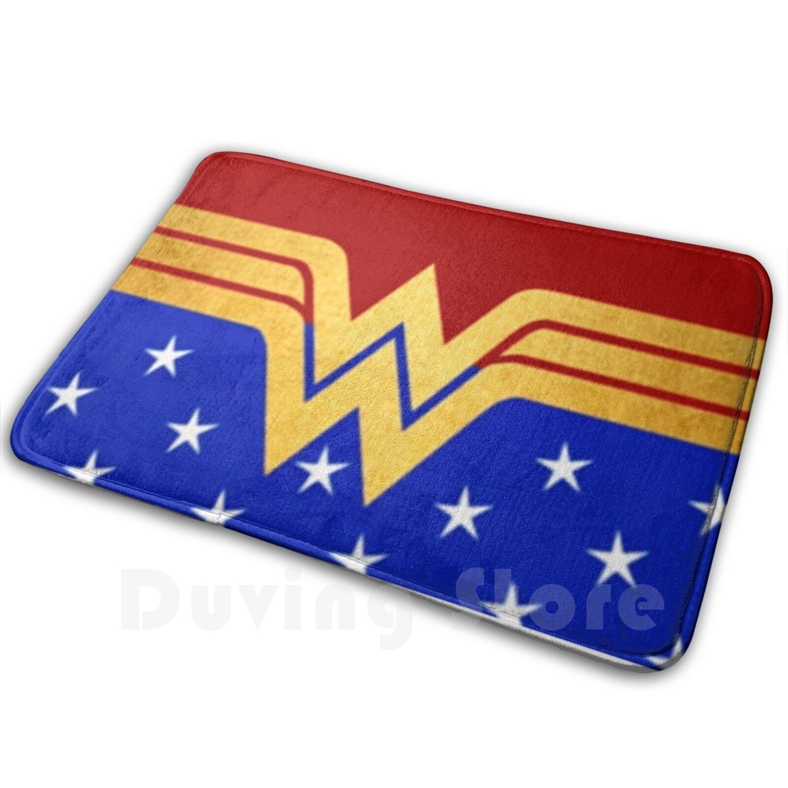 Golden Retro Wonder Womn Comic - Kids Outdoor Floor Cushions review and price