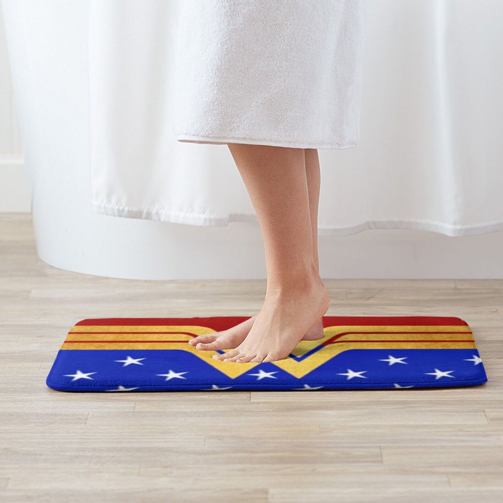 Golden Retro Wonder Womn Comic - Kids Outdoor Floor Cushions review and price