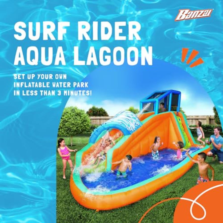 Outdoor aqua lagoon water slid - Kids Outdoor Tunnel review and price