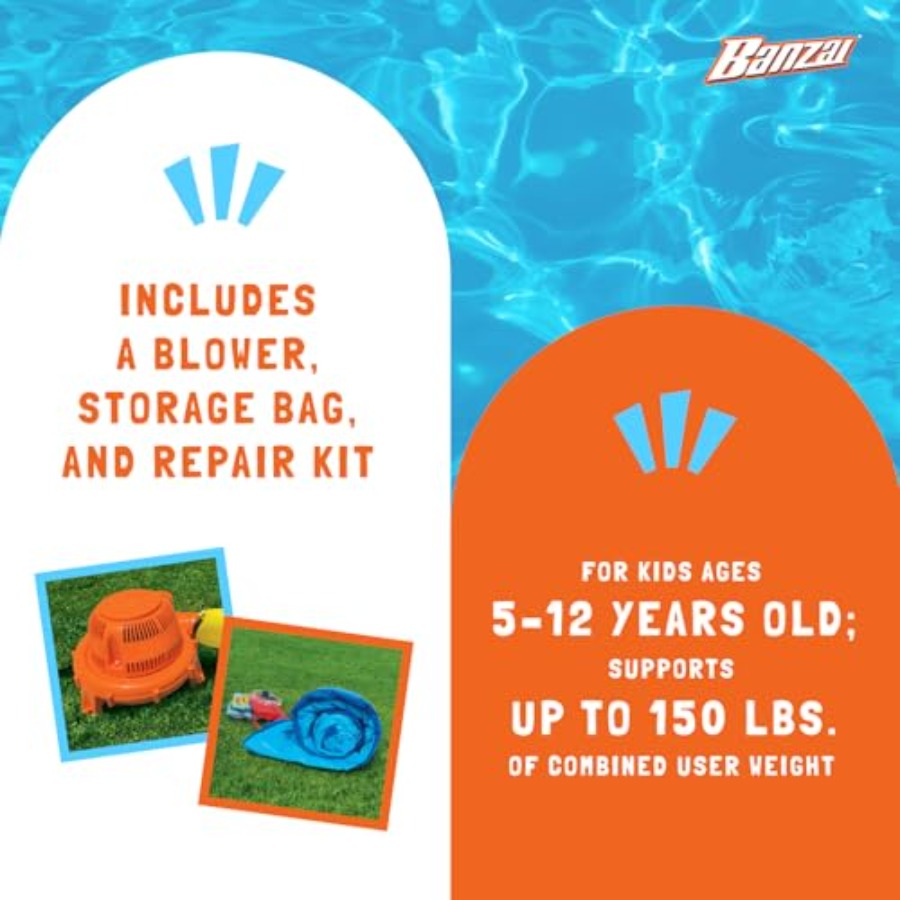 Outdoor aqua lagoon water slid - Kids Outdoor Tunnel review and price