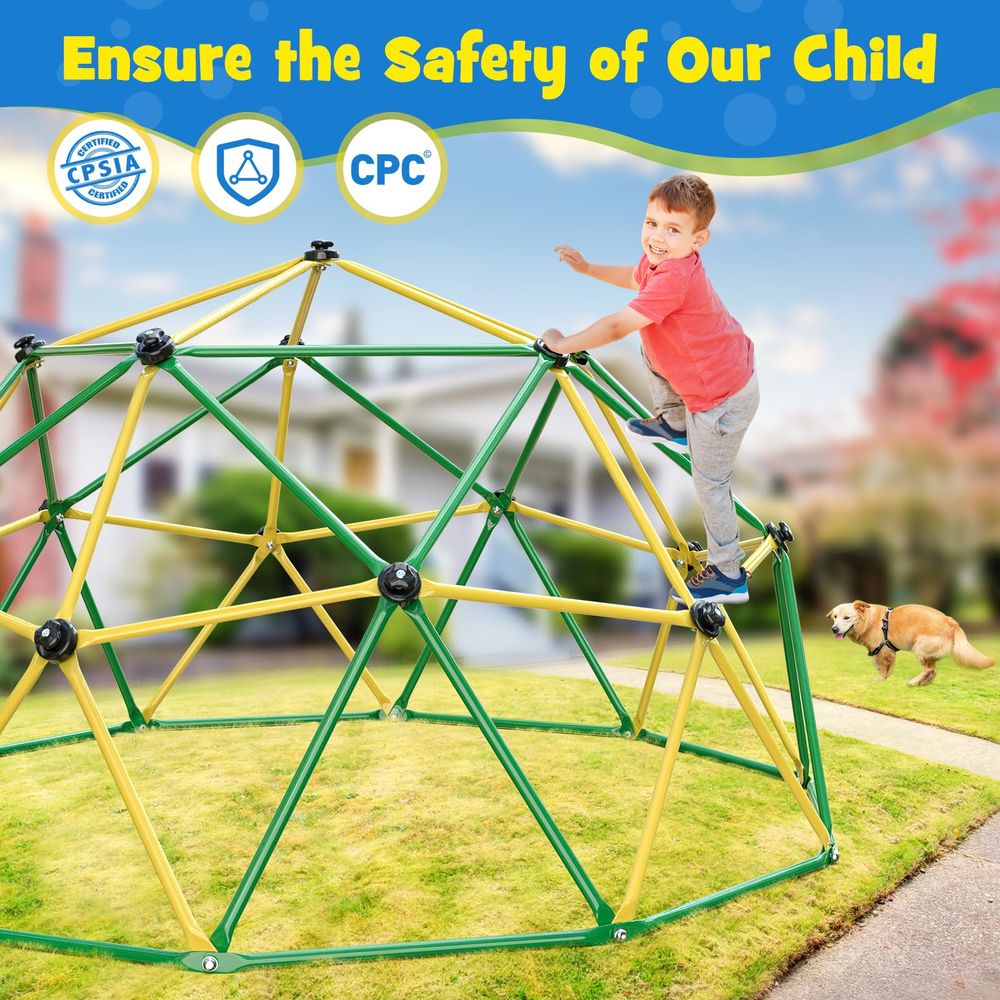 Climbing Dome, 10FT Climber wi - Kids Outdoor Climber review and price