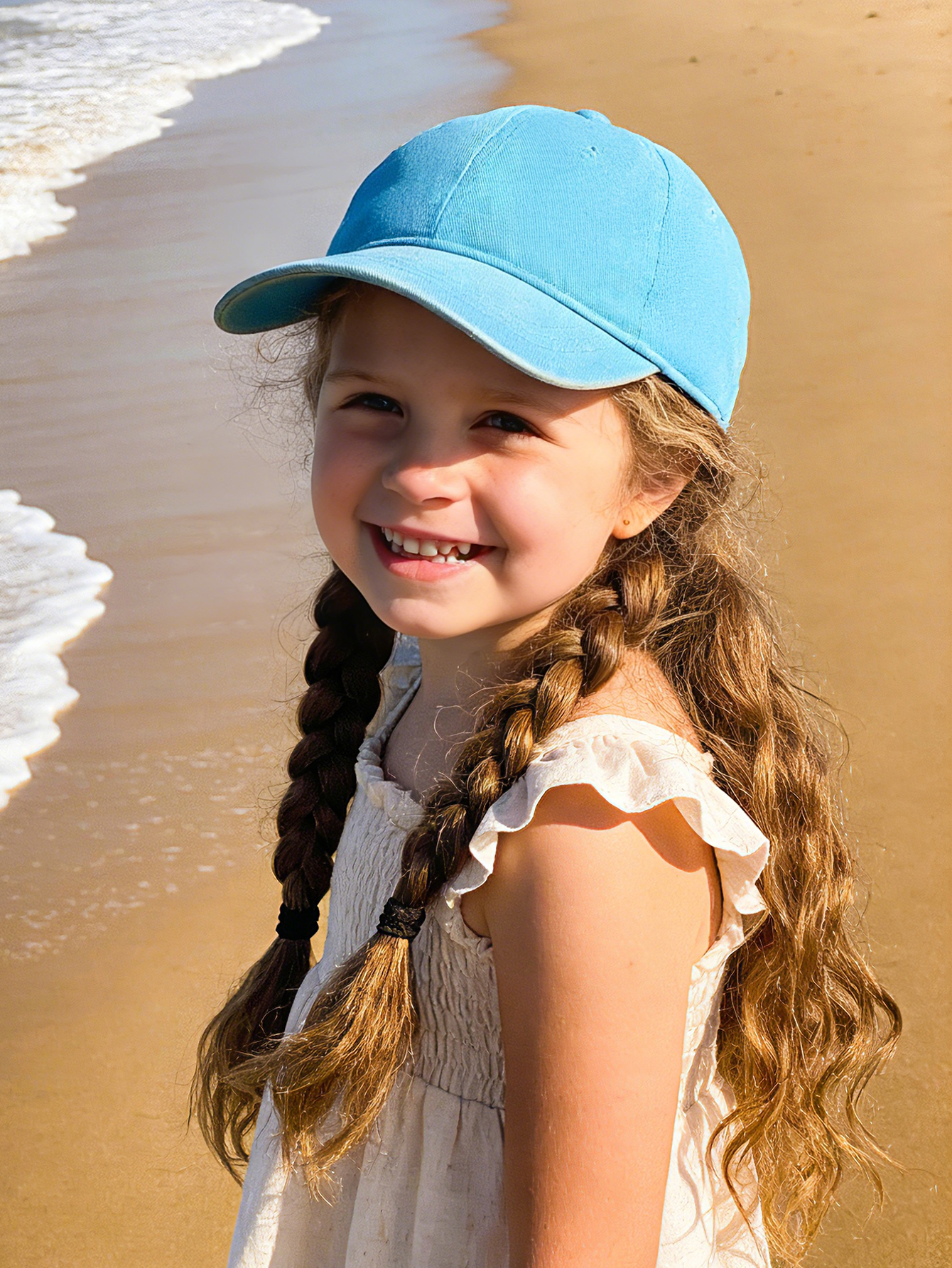 1pc Kids Solid color Baseball  - Kids Outdoor Hat review and price