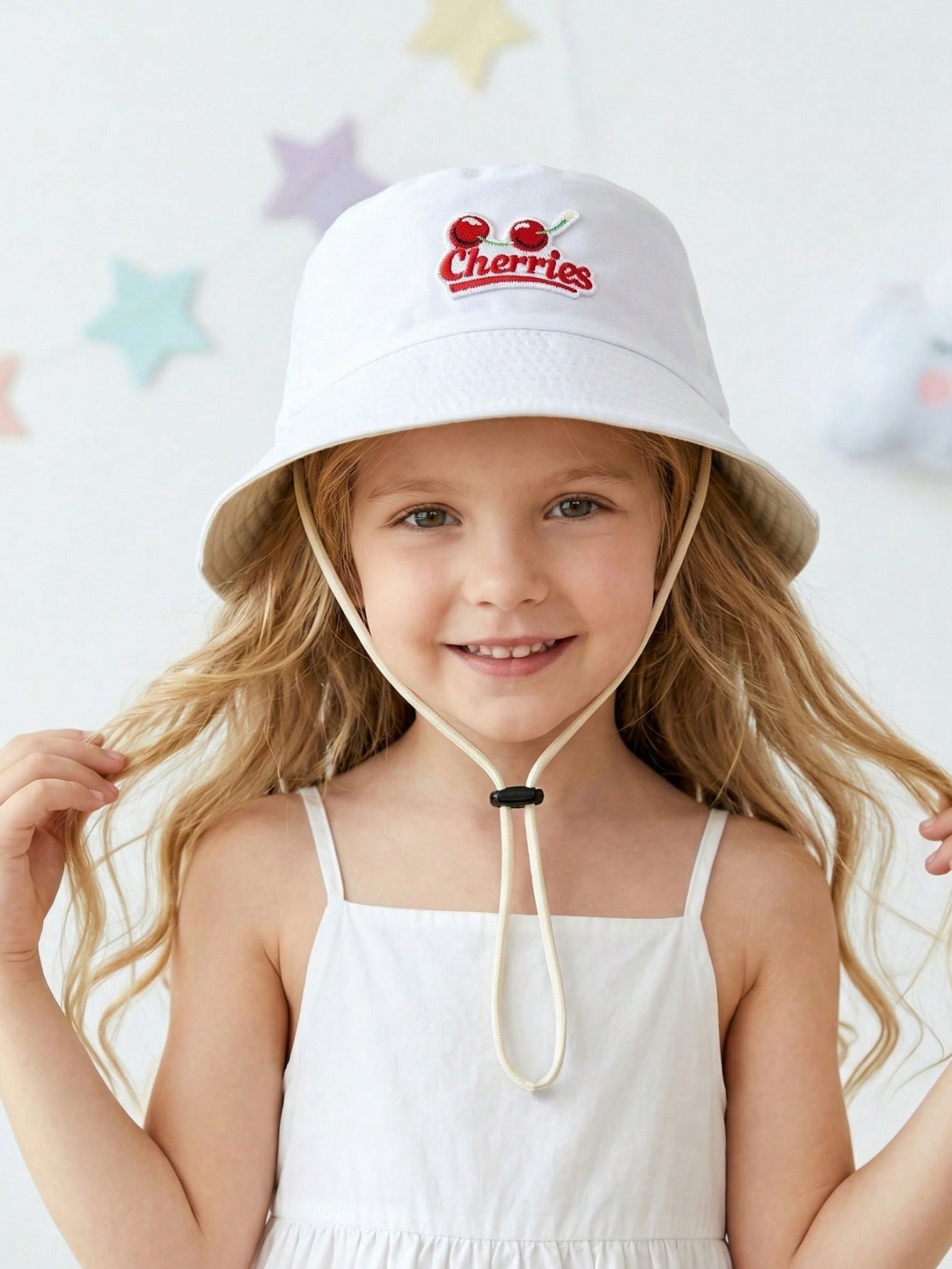 1Pc 2-6Y Kids Red Cherry Fishe - Kids Outdoor Hat review and price